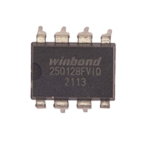 2 Stück W25Q128FVIQ DIP-8 DIP 25Q128FVIQ DIP8 16MB Inline 8-Pin Flash von QIYQTIG