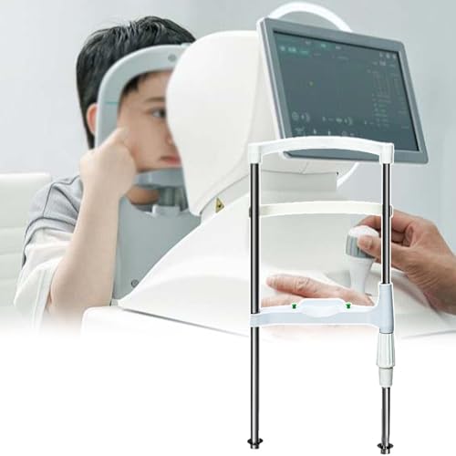 Zubehör Für Optometriegeräte, Ophthalmisches Autorefraktometer, Abstand Von Der Kinnstütze Zur Kopfstütze: 105–200 Mm, Einstellbar, Knopfeinstellung, Feste Kinnstütze ,A von QIeCny