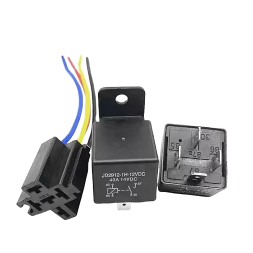 5 STÜCKE JD2912-1H-12VDC 4PIN 40A Kfz-relais basis Strap griff(Relay Base) von QJAQOFMC