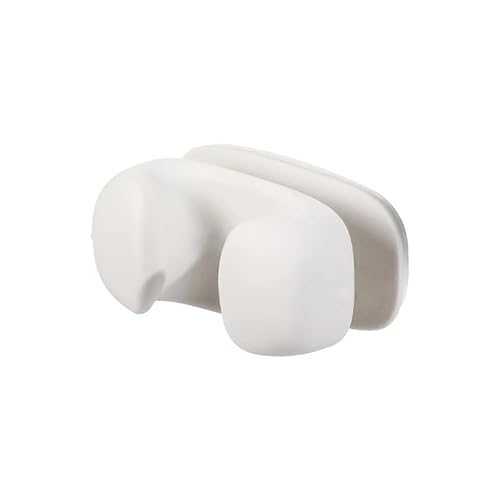 Reislöffelhalter Silikon-Aufbewahrungsregal, Küchen-Wandregal for Kochlöffel, Platzierungsregal(WHITE-1) von QJAQOFMC