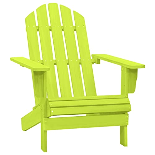 QJBSAVVA Adirondack Gartenstuhl aus massivem Tannenholz Grün 69,5 x 86,5 x 89,5 cm Robuster & Wetterfester Outdoor Sessel mit Ergonomischer Form für Garten Terrasse und Balkon QJBSAVVA Adirondack Gartenstuhl aus massivem Tannenholz Grün 69,5 x 86,5 x 89,5 cm Robuster & Wetterfester Outdoor Sessel mit Ergonomischer Form für Garten Terrasse und Balkon von QJBSAVVA