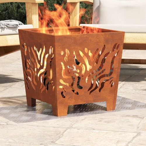 QJBSAVVA Aluminium Riffelbleche Treppenstufen 40x40 cm Grau Quadratisch rutschfest Wetterfest für Innen und Außen mit Modernem Design von QJBSAVVA