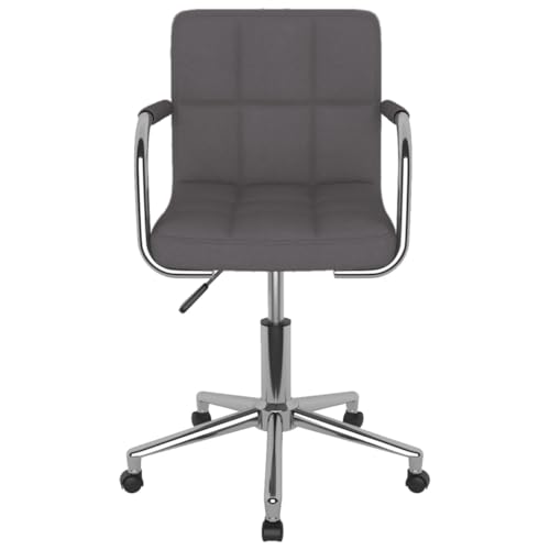 QJBSAVVA Armlehnstuhl Esszimmer Esszimmerstühle Küchenstühle Dining Chairs - Esszimmerstuhl Drehbar Taupe Stoff für Arbeitszimmer Garten Schlafzimmer Esszimmer von QJBSAVVA