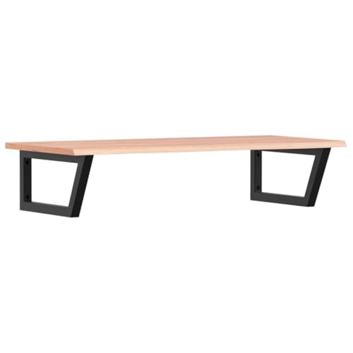 QJBSAVVA Badezimmermöbel Apothekerschrank Küche Badmöbel Sideboard - Waschtischplatte mit Halterung Stahl und Massivholz Eiche für Flur Waschküche Küche Badezimmer QJBSAVVA Badezimmermöbel Apothekerschrank Küche Badmöbel Sideboard - Waschtischplatte mit Halterung Stahl und Massivholz Eiche für Flur Waschküche Küche Badezimmer von QJBSAVVA