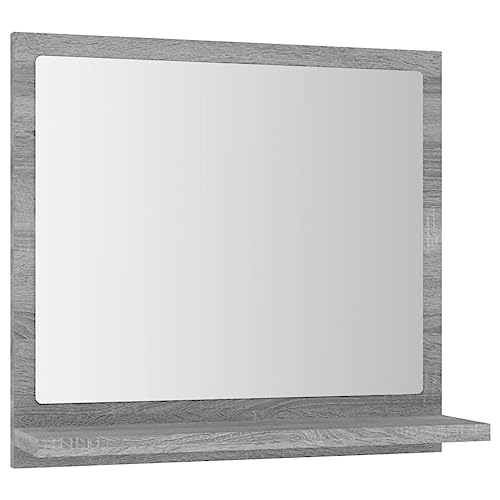 QJBSAVVA Banyo Dolabı Medizinschrank Apothekerschrank Küche Sideboard - Badspiegel Grau Sonoma 40x10,5x37 cm Holzwerkstoff für Badezimmer Küche Flur Waschküche QJBSAVVA Banyo Dolabı Medizinschrank Apothekerschrank Küche Sideboard - Badspiegel Grau Sonoma 40x10,5x37 cm Holzwerkstoff für Badezimmer Küche Flur Waschküche von QJBSAVVA