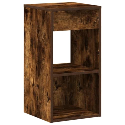 QJBSAVVA Bedroom Furniture Badezimmerschrank Nachtkasten Tisch Wohnzimmer - Nachttisch mit Schublade Räuchereiche 35x34x66,5 cm für Balkon Wohnzimmer Badezimmer Schlafzimmer QJBSAVVA Bedroom Furniture Badezimmerschrank Nachtkasten Tisch Wohnzimmer - Nachttisch mit Schublade Räuchereiche 35x34x66,5 cm für Balkon Wohnzimmer Badezimmer Schlafzimmer von QJBSAVVA