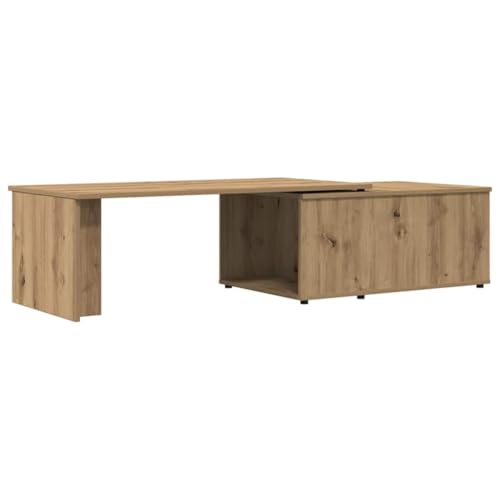 QJBSAVVA Beistelltisch Klein Konsolentisch Living Room Table Couch Tisch Wohnzimmer - Couchtisch Artisan-Eiche 150x50x35 cm Holzwerkstoff für Balkon Küche Garten Wohnzimmer QJBSAVVA Beistelltisch Klein Konsolentisch Living Room Table Couch Tisch Wohnzimmer - Couchtisch Artisan-Eiche 150x50x35 cm Holzwerkstoff für Balkon Küche Garten Wohnzimmer von QJBSAVVA