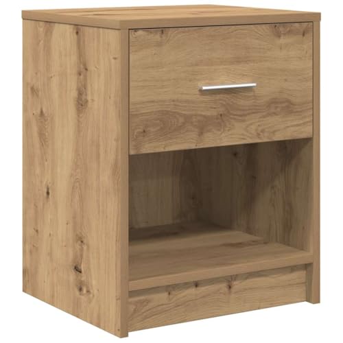 QJBSAVVA Bettschrank Badezimmerschrank Betttisch Tisch Wohnzimmer - Nachttisch mit Schublade Artisan-Eiche 40x34x50 cm für Badezimmer Balkon Wohnzimmer Schlafzimmer QJBSAVVA Bettschrank Badezimmerschrank Betttisch Tisch Wohnzimmer - Nachttisch mit Schublade Artisan-Eiche 40x34x50 cm für Badezimmer Balkon Wohnzimmer Schlafzimmer von QJBSAVVA