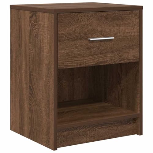 QJBSAVVA Bettschrank Badezimmerschrank Betttisch Tisch Wohnzimmer - Nachttisch mit Schublade Eichen-Optik 40x34x50 cm für Badezimmer Balkon Wohnzimmer Schlafzimmer QJBSAVVA Bettschrank Badezimmerschrank Betttisch Tisch Wohnzimmer - Nachttisch mit Schublade Eichen-Optik 40x34x50 cm für Badezimmer Balkon Wohnzimmer Schlafzimmer von QJBSAVVA
