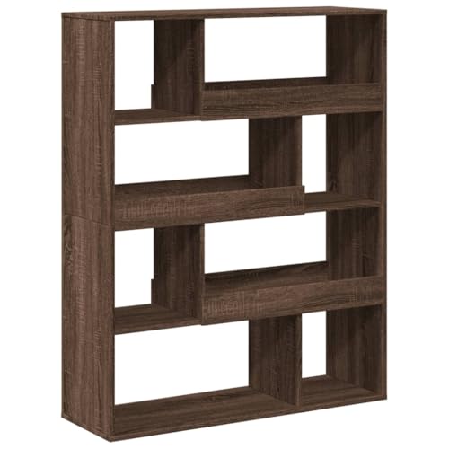QJBSAVVA Book Shelf Mehrzweckschrank Vitrine Büroregal - Raumteiler Eichen-Optik 100x33x125,5 cm Holzwerkstoff für Badezimmer Balkon Flur Schlafzimmer QJBSAVVA Book Shelf Mehrzweckschrank Vitrine Büroregal - Raumteiler Eichen-Optik 100x33x125,5 cm Holzwerkstoff für Badezimmer Balkon Flur Schlafzimmer von QJBSAVVA