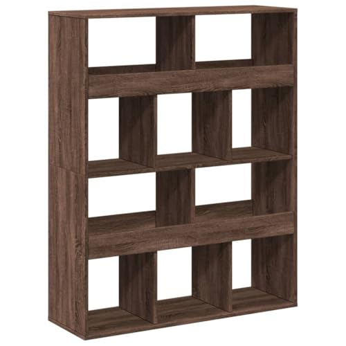 QJBSAVVA Bücherschrank Apothekerschrank Küche Mehrzweckschrank Aktenregal für Ordner - Raumteiler Eichen-Optik 100x33x125,5 cm Holzwerkstoff für Wohnzimmer Abstellraum Keller Arbeitszimmer QJBSAVVA Bücherschrank Apothekerschrank Küche Mehrzweckschrank Aktenregal für Ordner - Raumteiler Eichen-Optik 100x33x125,5 cm Holzwerkstoff für Wohnzimmer Abstellraum Keller Arbeitszimmer von QJBSAVVA