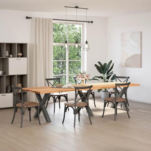 QJBSAVVA Bürotisch Küchentisch Klein Couchtisch Wohnzimmertisch - Esstisch Hellbraun 320x100x74 cm Massivholz Eiche Rechteckig für Kitchen Camping Balcony Dining Room QJBSAVVA Bürotisch Küchentisch Klein Couchtisch Wohnzimmertisch - Esstisch Hellbraun 320x100x74 cm Massivholz Eiche Rechteckig für Kitchen Camping Balcony Dining Room von QJBSAVVA