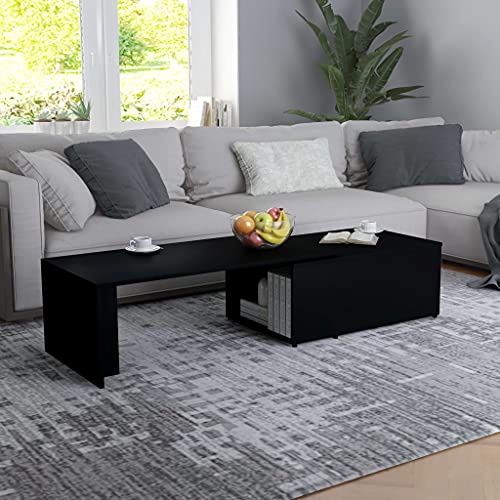 QJBSAVVA Couchtisch, Kleines Bücherregal Zeitungsständer Mit Ablage Sideboard Kleiner Tisch Geeignet für Schlafzimmer Study Room Büro College-Schlafsaal Schwarz 150x50x35 cm Holzwerkstoff QJBSAVVA Couchtisch, Kleines Bücherregal Zeitungsständer Mit Ablage Sideboard Kleiner Tisch Geeignet für Schlafzimmer Study Room Büro College-Schlafsaal Schwarz 150x50x35 cm Holzwerkstoff von QJBSAVVA