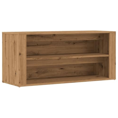 QJBSAVVA Einlegeböden Schrank Küchenschrank Ayakkabı Dolabı Schuhschrank für Draußen - Schuhbank Artisan-Eiche 100x35x45 cm Holzwerkstoff für Hallway Küche Flur Schlafzimmer QJBSAVVA Einlegeböden Schrank Küchenschrank Ayakkabı Dolabı Schuhschrank für Draußen - Schuhbank Artisan-Eiche 100x35x45 cm Holzwerkstoff für Hallway Küche Flur Schlafzimmer von QJBSAVVA