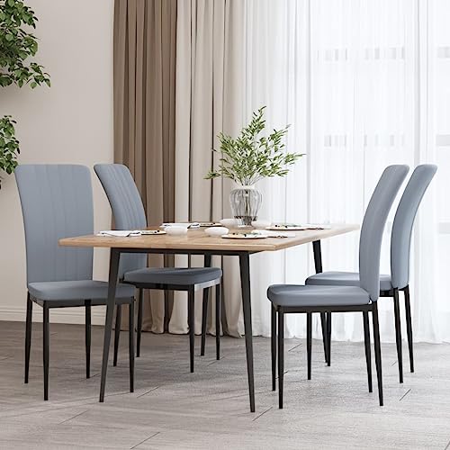 QJBSAVVA Esszimmerstühle 4er Set Hellgrau Samt Polsterstühle mit Eisenrahmen Bequeme Esszimmerstühle für Küche Wohnzimmer und Essbereich QJBSAVVA Esszimmerstühle 4er Set Hellgrau Samt Polsterstühle mit Eisenrahmen Bequeme Esszimmerstühle für Küche Wohnzimmer und Essbereich von QJBSAVVA
