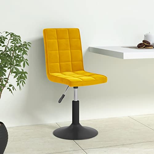 QJBSAVVA Esszimmerstühle 6 Stück Drehbare Samtstühle mit Gasdruckfeder Senfgelb Modernes Design für Küche Esszimmer und Wohnzimmer QJBSAVVA Esszimmerstühle 6 Stück Drehbare Samtstühle mit Gasdruckfeder Senfgelb Modernes Design für Küche Esszimmer und Wohnzimmer von QJBSAVVA