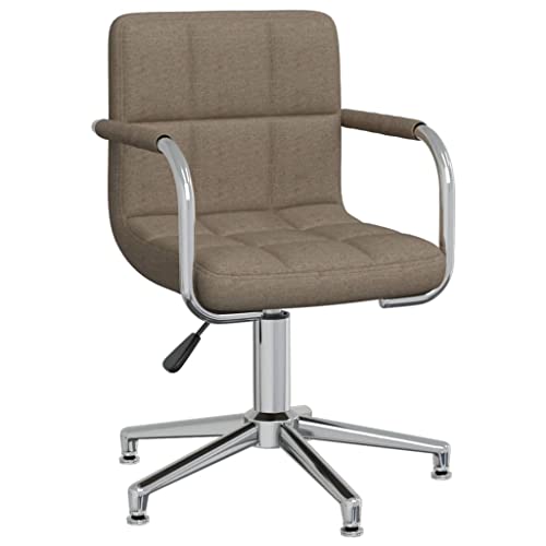 QJBSAVVA Esszimmerstuhl Drehbar Taupe Stoff Bezogen mit Gasdruckfeder Höhenverstellbar Moderner Küchenstuhl für Esszimmer und Wohnzimmer 48 x 47 x 74,5-88,5 cm QJBSAVVA Esszimmerstuhl Drehbar Taupe Stoff Bezogen mit Gasdruckfeder Höhenverstellbar Moderner Küchenstuhl für Esszimmer und Wohnzimmer 48 x 47 x 74,5-88,5 cm von QJBSAVVA