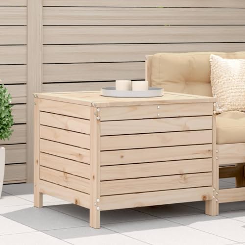 QJBSAVVA Gartenhocker 62x63,5x53,5 cm Massivholz Kiefer Kleines Outdoor Sofa mit Stauraum Modernes Latten Design Robust und Langlebig für Balkon Garten Terrasse QJBSAVVA Gartenhocker 62x63,5x53,5 cm Massivholz Kiefer Kleines Outdoor Sofa mit Stauraum Modernes Latten Design Robust und Langlebig für Balkon Garten Terrasse von QJBSAVVA