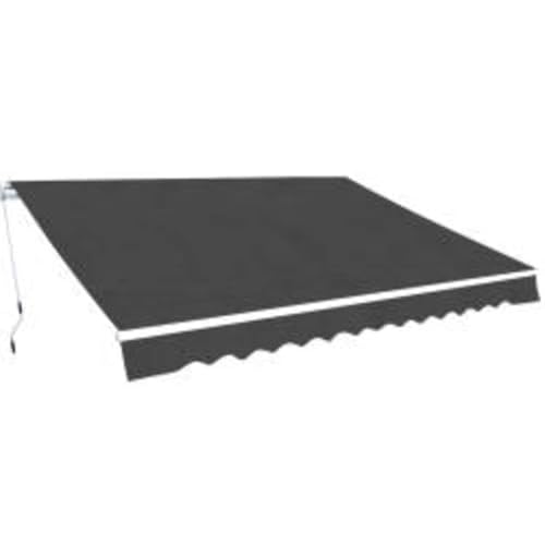 QJBSAVVA Gelenkarmmarkise 600 cm Anthrazit Stabile Sonnenschutzmarkise mit Aluminiumrahmen und PU-beschichtetem Polyestergewebe für Terrasse Garten und Balkon QJBSAVVA Gelenkarmmarkise 600 cm Anthrazit Stabile Sonnenschutzmarkise mit Aluminiumrahmen und PU-beschichtetem Polyestergewebe für Terrasse Garten und Balkon von QJBSAVVA
