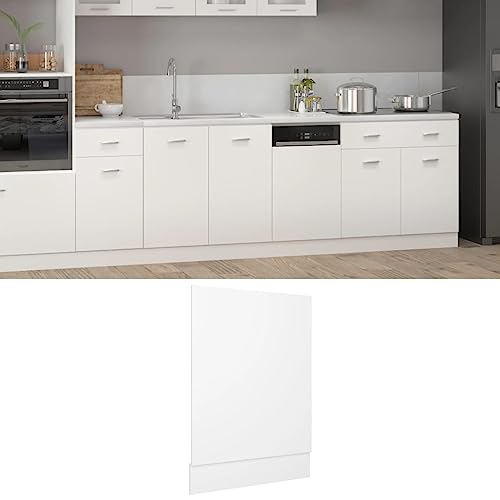 QJBSAVVA Geschirrspülerblende Lyon Weiß 45x3x67 cm aus Holzwerkstoff für Küchenschränke und Moderne Küchenintegration QJBSAVVA Geschirrspülerblende Lyon Weiß 45x3x67 cm aus Holzwerkstoff für Küchenschränke und Moderne Küchenintegration von QJBSAVVA