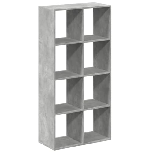 QJBSAVVA Kitchen Organizer Shelf Bücherregal Klein Mehrzweckschrank Büroregal - Raumteiler-Bücherregal Betongrau 69,5x29x137,5 cm Holzwerkstoff für Küche Outdoor Wohnzimmer Keller QJBSAVVA Kitchen Organizer Shelf Bücherregal Klein Mehrzweckschrank Büroregal - Raumteiler-Bücherregal Betongrau 69,5x29x137,5 cm Holzwerkstoff für Küche Outdoor Wohnzimmer Keller von QJBSAVVA