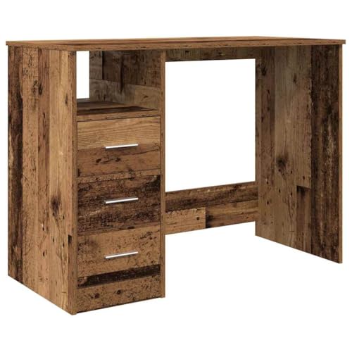 QJBSAVVA Kleiner Tisch Gaming Tisch Computertische Bürotisch - Schreibtisch Altholz-Optik 102x76x50 cm Holzwerkstoff für Arbeitszimmer Wohnzimmer Jugendzimmer Home Office QJBSAVVA Kleiner Tisch Gaming Tisch Computertische Bürotisch - Schreibtisch Altholz-Optik 102x76x50 cm Holzwerkstoff für Arbeitszimmer Wohnzimmer Jugendzimmer Home Office von QJBSAVVA