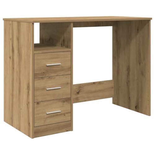 QJBSAVVA Kleiner Tisch Gaming Tisch Computertische Bürotisch - Schreibtisch Artisan-Eiche 102x76x50 cm Holzwerkstoff für Arbeitszimmer Wohnzimmer Jugendzimmer Home Office QJBSAVVA Kleiner Tisch Gaming Tisch Computertische Bürotisch - Schreibtisch Artisan-Eiche 102x76x50 cm Holzwerkstoff für Arbeitszimmer Wohnzimmer Jugendzimmer Home Office von QJBSAVVA