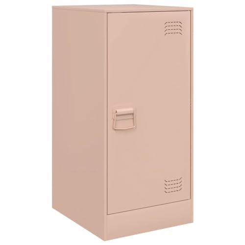 QJBSAVVA Küchenbuffet Buffetschrank Vitrinenschrank Anrichte - Sideboard Rosa 34,5x39x73 cm Stahl für Balkon Wohnzimmer Flur Badezimmer QJBSAVVA Küchenbuffet Buffetschrank Vitrinenschrank Anrichte - Sideboard Rosa 34,5x39x73 cm Stahl für Balkon Wohnzimmer Flur Badezimmer von QJBSAVVA