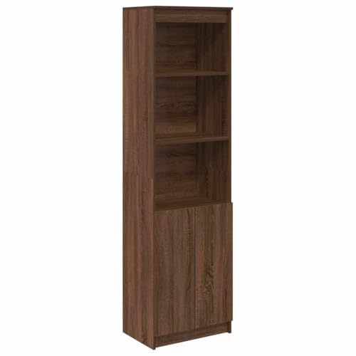 QJBSAVVA Küchenunterschränke Kleiner Küchenschrank Mehrzweckschrank Vorratsschrank Küche - Highboard Braun Eichen-Optik 50x35x180 cm Holzwerkstoff für Outdoor Küche Wohnzimmer Terrasse QJBSAVVA Küchenunterschränke Kleiner Küchenschrank Mehrzweckschrank Vorratsschrank Küche - Highboard Braun Eichen-Optik 50x35x180 cm Holzwerkstoff für Outdoor Küche Wohnzimmer Terrasse von QJBSAVVA