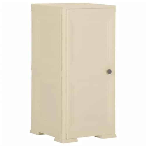 QJBSAVVA Kunststoffschrank mit Holzeffekt Angora-Weiß 40 x 43 x 85,5 cm Aufbewahrungsschrank für Zuhause Büro und Lagerraum Platzsparend & Leicht zu Reinigen QJBSAVVA Kunststoffschrank mit Holzeffekt Angora-Weiß 40 x 43 x 85,5 cm Aufbewahrungsschrank für Zuhause Büro und Lagerraum Platzsparend & Leicht zu Reinigen von QJBSAVVA