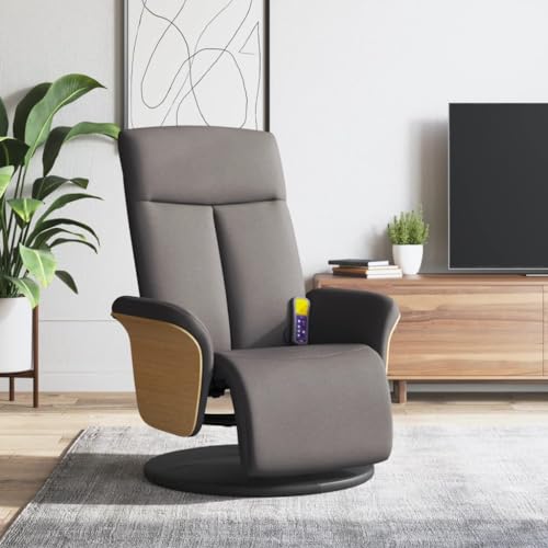 QJBSAVVA Massagesessel mit Vibrationsfunktion und Liegeposition 360 Grad drehbar Bequemer Loungesessel aus Stoff für Wohnzimmer Schlafzimmer und Balkon QJBSAVVA Massagesessel mit Vibrationsfunktion und Liegeposition 360 Grad drehbar Bequemer Loungesessel aus Stoff für Wohnzimmer Schlafzimmer und Balkon von QJBSAVVA