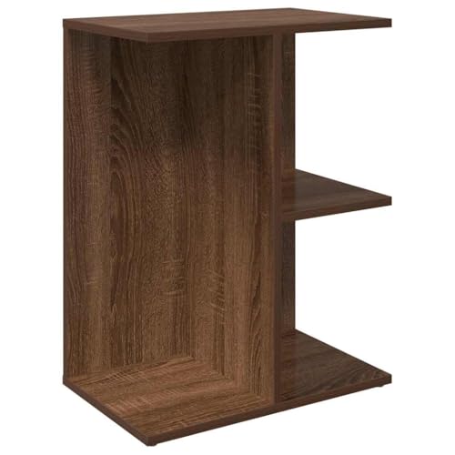 QJBSAVVA Nachtisch Badezimmerschrank Bartisch Side Table Bedroom - Nachttisch Braun Eichen-Optik 46,5x29x61 cm Holzwerkstoff für Wohnzimmer Schlafzimmer Balkon Badezimmer QJBSAVVA Nachtisch Badezimmerschrank Bartisch Side Table Bedroom - Nachttisch Braun Eichen-Optik 46,5x29x61 cm Holzwerkstoff für Wohnzimmer Schlafzimmer Balkon Badezimmer von QJBSAVVA