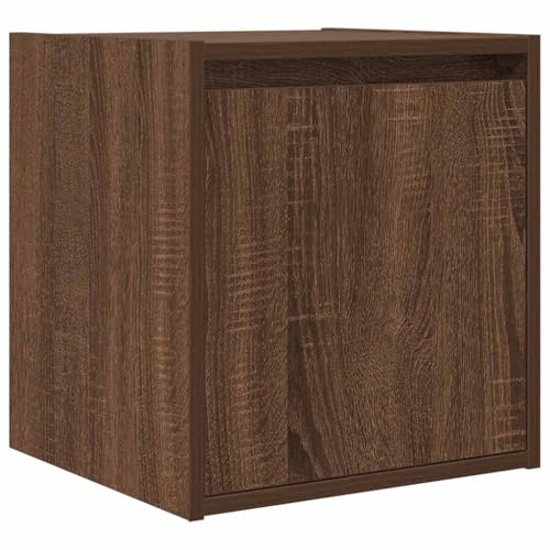 QJBSAVVA Nachtkästchen Nachtschrank Konsolentisch Bartisch - Wand-Nachttisch Braun Eichen-Optik 38x34x40 cm für Badezimmer Balkon Schlafzimmer Wohnzimmer QJBSAVVA Nachtkästchen Nachtschrank Konsolentisch Bartisch - Wand-Nachttisch Braun Eichen-Optik 38x34x40 cm für Badezimmer Balkon Schlafzimmer Wohnzimmer von QJBSAVVA