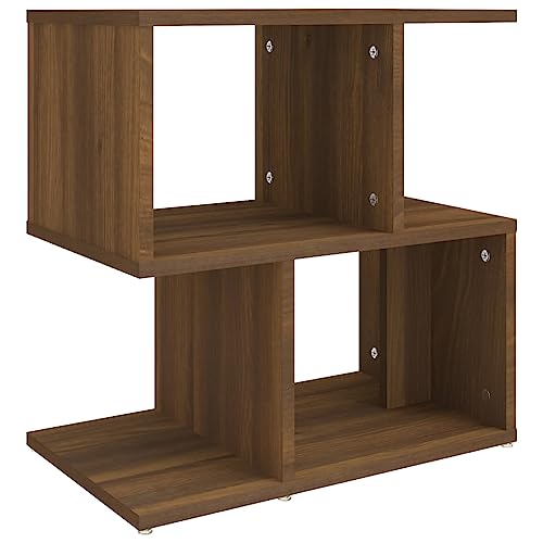 QJBSAVVA Nachtkästchen Nachttische Badezimmerschrank Tisch Wohnzimmer - Nachttisch Braun Eichen-Optik 50x30x51,5 cm Holzwerkstoff für Schlafzimmer Badezimmer Wohnzimmer Balkon QJBSAVVA Nachtkästchen Nachttische Badezimmerschrank Tisch Wohnzimmer - Nachttisch Braun Eichen-Optik 50x30x51,5 cm Holzwerkstoff für Schlafzimmer Badezimmer Wohnzimmer Balkon von QJBSAVVA