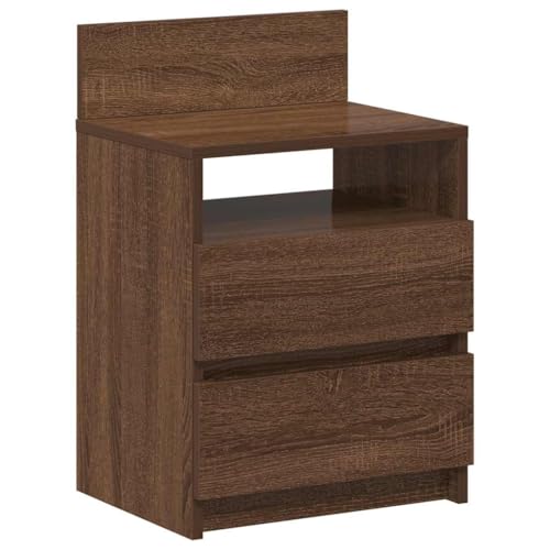 QJBSAVVA Nachttisch Organizer Nachttische Badezimmerschrank Nachtschränkchen - Nachttisch mit 2 Schubladen Eichen-Optik 40x33x60 cm für Balkon Schlafzimmer Wohnzimmer Badezimmer QJBSAVVA Nachttisch Organizer Nachttische Badezimmerschrank Nachtschränkchen - Nachttisch mit 2 Schubladen Eichen-Optik 40x33x60 cm für Balkon Schlafzimmer Wohnzimmer Badezimmer von QJBSAVVA
