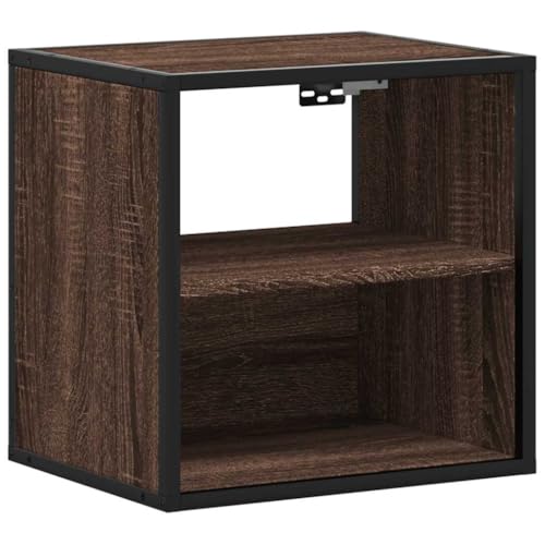 QJBSAVVA Nachttisch Organizer Nachttische Badezimmerschrank Nachtschränkchen - Wand-Nachttisch Braun Eichen-Optik 40x31x39,5 cm für Balkon Wohnzimmer Schlafzimmer Badezimmer QJBSAVVA Nachttisch Organizer Nachttische Badezimmerschrank Nachtschränkchen - Wand-Nachttisch Braun Eichen-Optik 40x31x39,5 cm für Balkon Wohnzimmer Schlafzimmer Badezimmer von QJBSAVVA