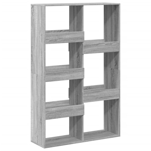 QJBSAVVA Ordnerregal Aktenschrank Vitrine Aktenregal für Ordner - Raumteiler Grau Sonoma 100x33x155,5 cm Holzwerkstoff für Outdoor Schlafzimmer Balkon Wohnzimmer QJBSAVVA Ordnerregal Aktenschrank Vitrine Aktenregal für Ordner - Raumteiler Grau Sonoma 100x33x155,5 cm Holzwerkstoff für Outdoor Schlafzimmer Balkon Wohnzimmer von QJBSAVVA
