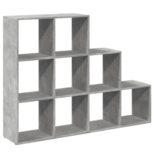 QJBSAVVA Ordnerregal Apothekerschrank Küche Wohnzimmer Möbel Badschrank Schmal - Raumteiler-Bücherregal 3 Stufen Betongrau 137,5x29x103,5 cm für Badezimmer Büro Flur Schlafzimmer QJBSAVVA Ordnerregal Apothekerschrank Küche Wohnzimmer Möbel Badschrank Schmal - Raumteiler-Bücherregal 3 Stufen Betongrau 137,5x29x103,5 cm für Badezimmer Büro Flur Schlafzimmer von QJBSAVVA