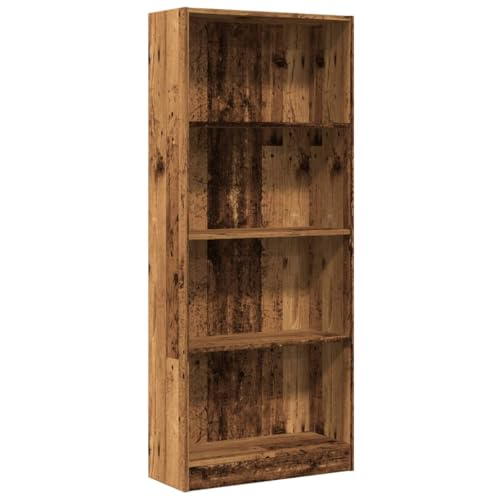 QJBSAVVA Regalschrank Wohnzimmer Möbel Mehrzweckschrank Vitrine - Bücherregal Altholz-Optik 60x24x143 cm Holzwerkstoff für Büro Arbeitszimmer Wohnzimmer Küche QJBSAVVA Regalschrank Wohnzimmer Möbel Mehrzweckschrank Vitrine - Bücherregal Altholz-Optik 60x24x143 cm Holzwerkstoff für Büro Arbeitszimmer Wohnzimmer Küche von QJBSAVVA