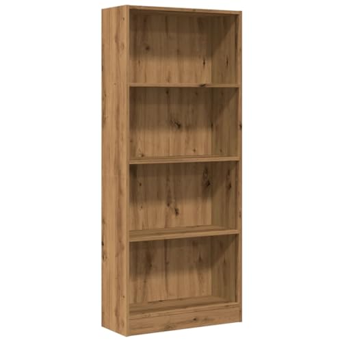 QJBSAVVA Regalschrank Wohnzimmer Möbel Mehrzweckschrank Vitrine - Bücherregal Artisan-Eiche 60x24x143 cm Holzwerkstoff für Büro Arbeitszimmer Wohnzimmer Küche QJBSAVVA Regalschrank Wohnzimmer Möbel Mehrzweckschrank Vitrine - Bücherregal Artisan-Eiche 60x24x143 cm Holzwerkstoff für Büro Arbeitszimmer Wohnzimmer Küche von QJBSAVVA