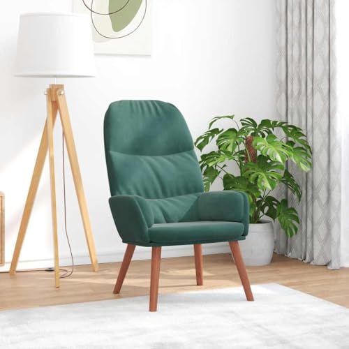 QJBSAVVA Relaxsessel Dunkelgrün Samt Bequemer Loungesessel mit Robustem Gestell aus Metall und Sperrholz Weiche Polsterung für Wohnzimmer Schlafzimmer und Balkon 70 x 77 x 98 cm QJBSAVVA Relaxsessel Dunkelgrün Samt Bequemer Loungesessel mit Robustem Gestell aus Metall und Sperrholz Weiche Polsterung für Wohnzimmer Schlafzimmer und Balkon 70 x 77 x 98 cm von QJBSAVVA