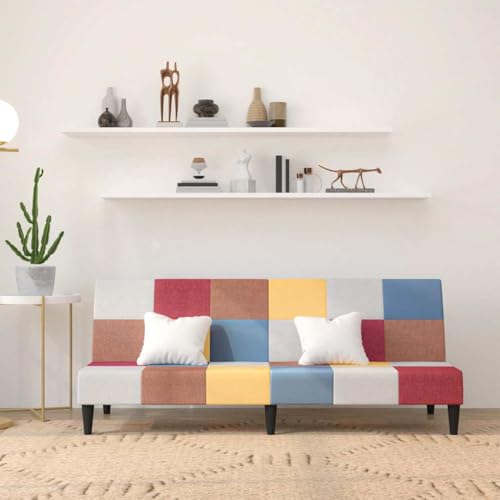 QJBSAVVA Schlafsofa 2 Sitzer Stoff Modernes Design mit Ausziehbarer Schlaffunktion 200 x 84 5 x 69 cm Bequem & Robust für Wohnzimmer Gästezimmer und kleine Räume QJBSAVVA Schlafsofa 2 Sitzer Stoff Modernes Design mit Ausziehbarer Schlaffunktion 200 x 84 5 x 69 cm Bequem & Robust für Wohnzimmer Gästezimmer und kleine Räume von QJBSAVVA