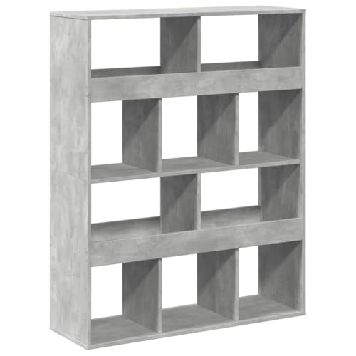QJBSAVVA Schmales Regal Küchenschrank Wohnzimmer Möbel Regal Küche - Bücherregal Betongrau 100x33x125,5 cm Holzwerkstoff für Outdoor Arbeitszimmer Büro Wohnzimmer QJBSAVVA Schmales Regal Küchenschrank Wohnzimmer Möbel Regal Küche - Bücherregal Betongrau 100x33x125,5 cm Holzwerkstoff für Outdoor Arbeitszimmer Büro Wohnzimmer von QJBSAVVA