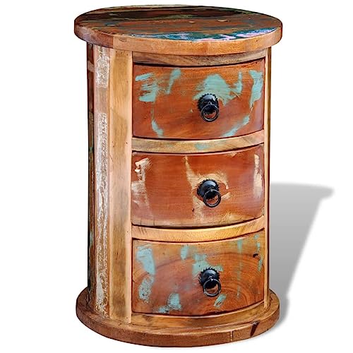 QJBSAVVA Schränkchen, Badezimmerschrank Kommode Mit FüßEn BüCherregal Sideboard Schmal Geeignet für Kellerraum Balkon Badezimmer Flur mit 3 Schubladen Altholz QJBSAVVA Schränkchen, Badezimmerschrank Kommode Mit FüßEn BüCherregal Sideboard Schmal Geeignet für Kellerraum Balkon Badezimmer Flur mit 3 Schubladen Altholz von QJBSAVVA