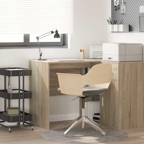 QJBSAVVA Schreibtisch Sonoma Eiche Moderner Büroschreibtisch aus Spanplatte 120 x 50 cm mit 2 Regalen Robuster Schreibtisch für Homeoffice und Gaming QJBSAVVA Schreibtisch Sonoma Eiche Moderner Büroschreibtisch aus Spanplatte 120 x 50 cm mit 2 Regalen Robuster Schreibtisch für Homeoffice und Gaming von QJBSAVVA