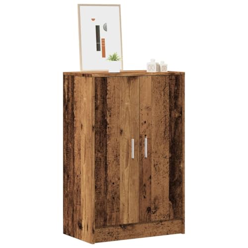 QJBSAVVA Schuhschrank Altholz-Optik 60x35x92 cm Schuhregal mit Türen und Stauraum für Flur Schlafzimmer oder Wohnmobil platzsparend und stabil QJBSAVVA Schuhschrank Altholz-Optik 60x35x92 cm Schuhregal mit Türen und Stauraum für Flur Schlafzimmer oder Wohnmobil platzsparend und stabil von QJBSAVVA