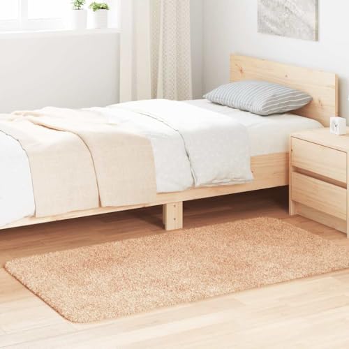 QJBSAVVA Shaggy Teppich Hochflor NAVARRA Beige 80x150 cm Polyester Robuster und Bequemer Wohnzimmerteppich mit Rutschfester Unterseite für Balkon Schlafzimmer und Flur QJBSAVVA Shaggy Teppich Hochflor NAVARRA Beige 80x150 cm Polyester Robuster und Bequemer Wohnzimmerteppich mit Rutschfester Unterseite für Balkon Schlafzimmer und Flur von QJBSAVVA