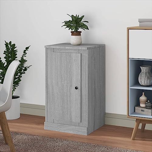 QJBSAVVA Sideboard Wohnzimmer Grau Sonoma aus Holzwerkstoff mit viel Stauraum, klassisches Design für Küche, Flur & Schlafzimmer QJBSAVVA Sideboard Wohnzimmer Grau Sonoma aus Holzwerkstoff mit viel Stauraum, klassisches Design für Küche, Flur & Schlafzimmer von QJBSAVVA