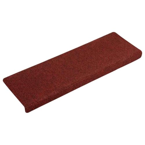 QJBSAVVA Stufenmatten Selbstklebend 15 Stück 65x21x4 cm Bordeauxrot Antirutsch Treppenmatten mit Rechteckigem Rand für Innenbereich QJBSAVVA Stufenmatten Selbstklebend 15 Stück 65x21x4 cm Bordeauxrot Antirutsch Treppenmatten mit Rechteckigem Rand für Innenbereich von QJBSAVVA
