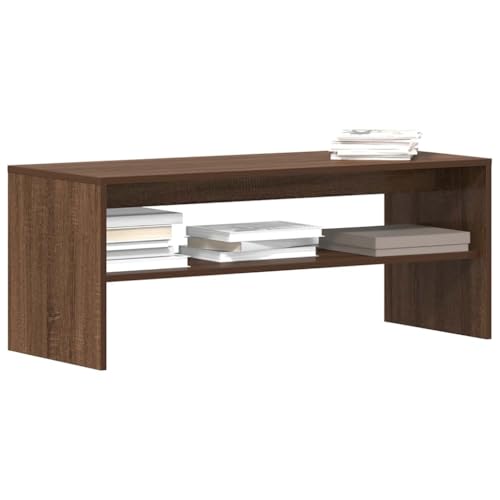 QJBSAVVA TV-Schrank Braun Eichen-Optik 100x40x40 cm Holzwerkstoff mit stabilem Design und reichlich Stauraum für Wohnzimmer und Schlafzimmer QJBSAVVA TV-Schrank Braun Eichen-Optik 100x40x40 cm Holzwerkstoff mit stabilem Design und reichlich Stauraum für Wohnzimmer und Schlafzimmer von QJBSAVVA